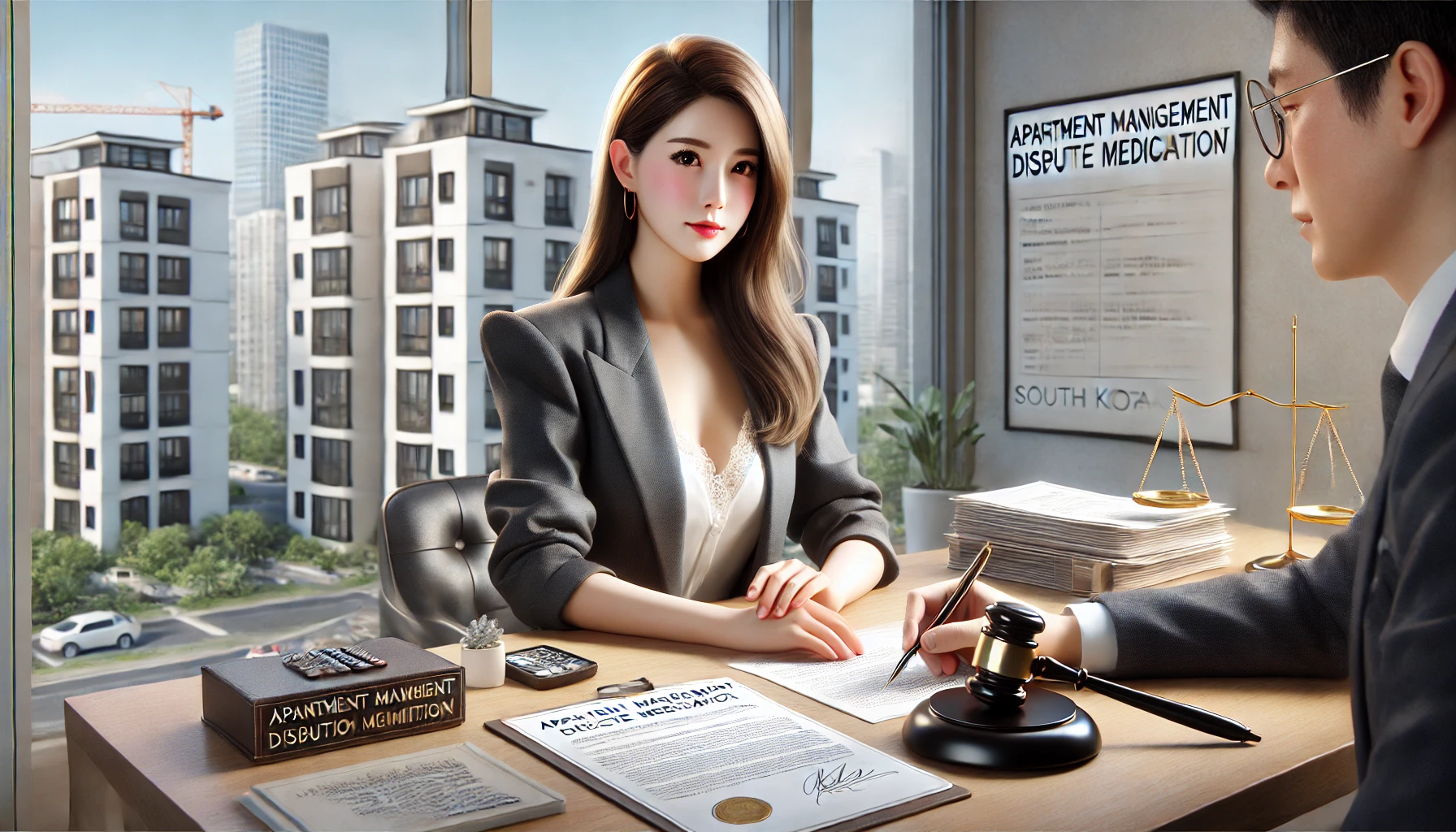 공동주택분쟁조정 신청하는 이미지