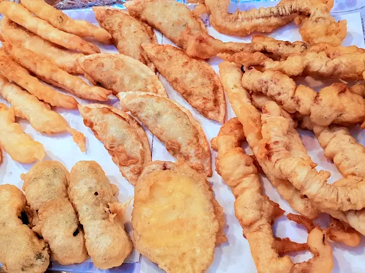 갓파더 조나단 김숙 재래시장 순대 튀김 떡볶이 맛있는 분식집 양천구 목사랑시장 맛집 소개