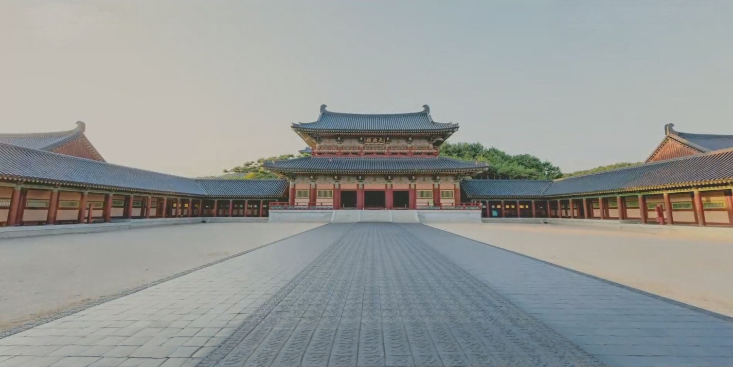 백제문화단지 전경