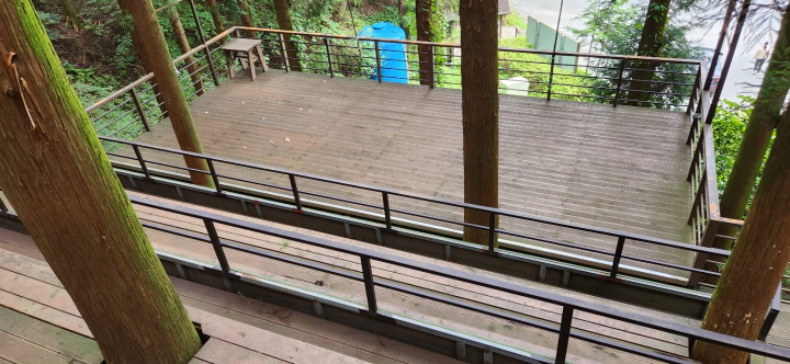 무등산 편백자연휴양림(화순) 산책로 숲무대