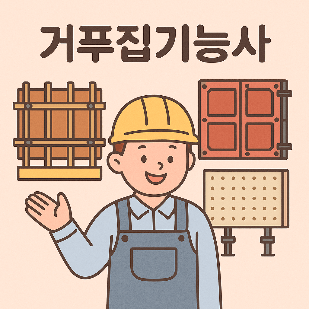 거푸집기능사 자격증, 건설 현장의 필수 기술자 되기 위한 첫걸음!