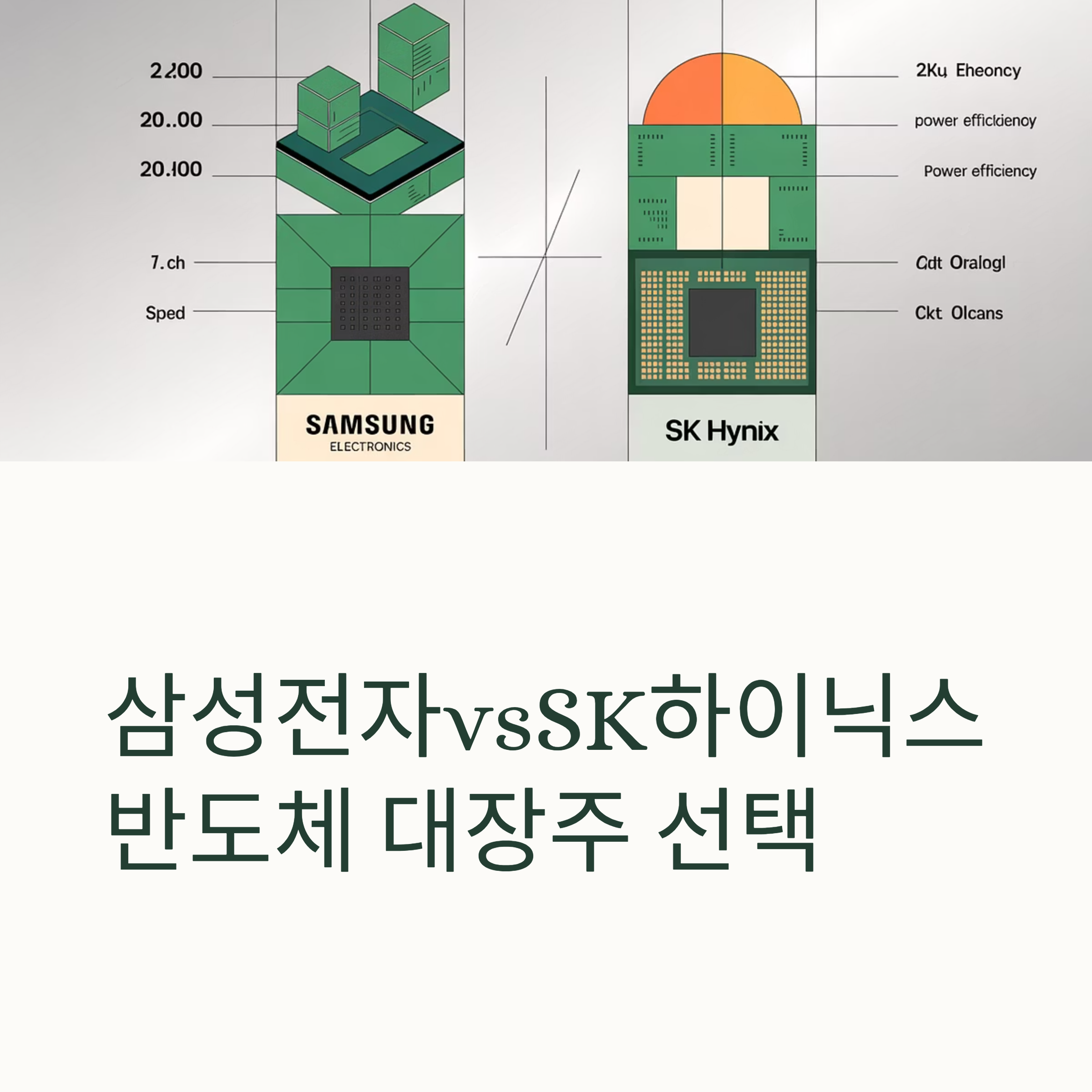 삼성전자 SK하이닉스 반도체 대장주 대표이미지