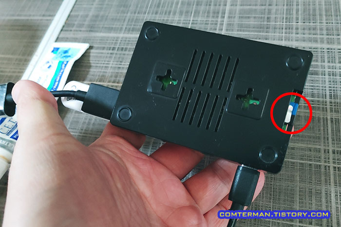 라즈베리파이 SD 카드 장착