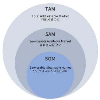 TAM SAM SOM 뜻과 예시로 배우는 시장분석 3단계