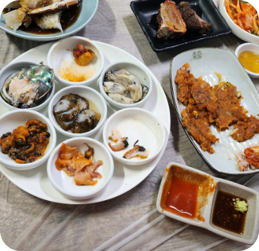 스타의고장 다찌 한상 통영 맛집