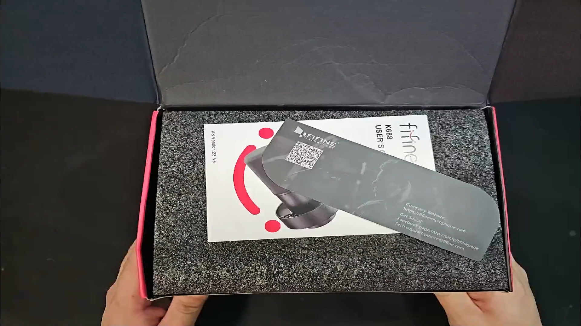 Fifine K688 다이나믹 마이크 개봉기 - 포장상태9