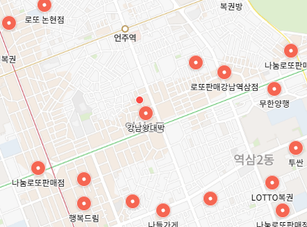 로또 1등 당첨지역