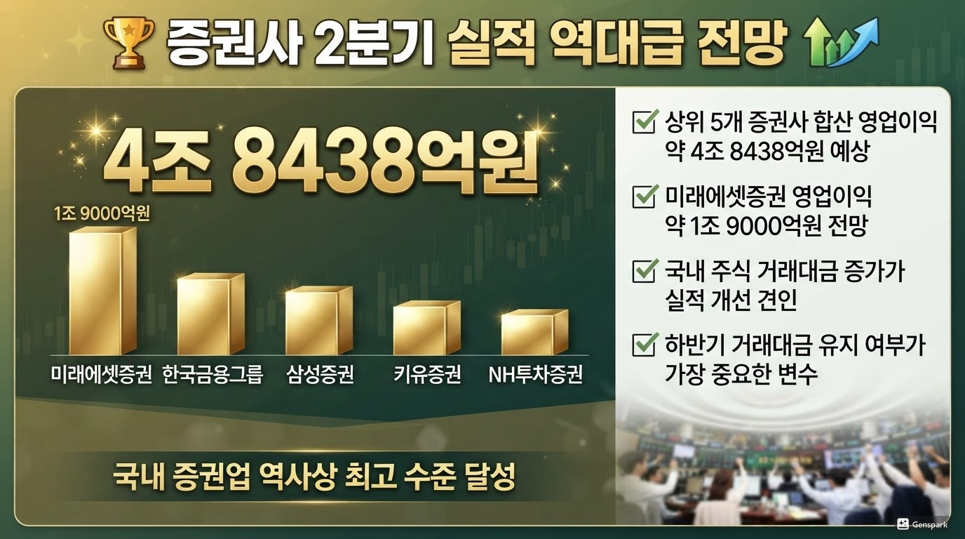 2분기 역대급 실적 전망