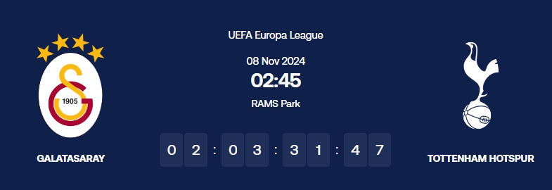 갈라타사라이 토트넘 유로파리그 중계