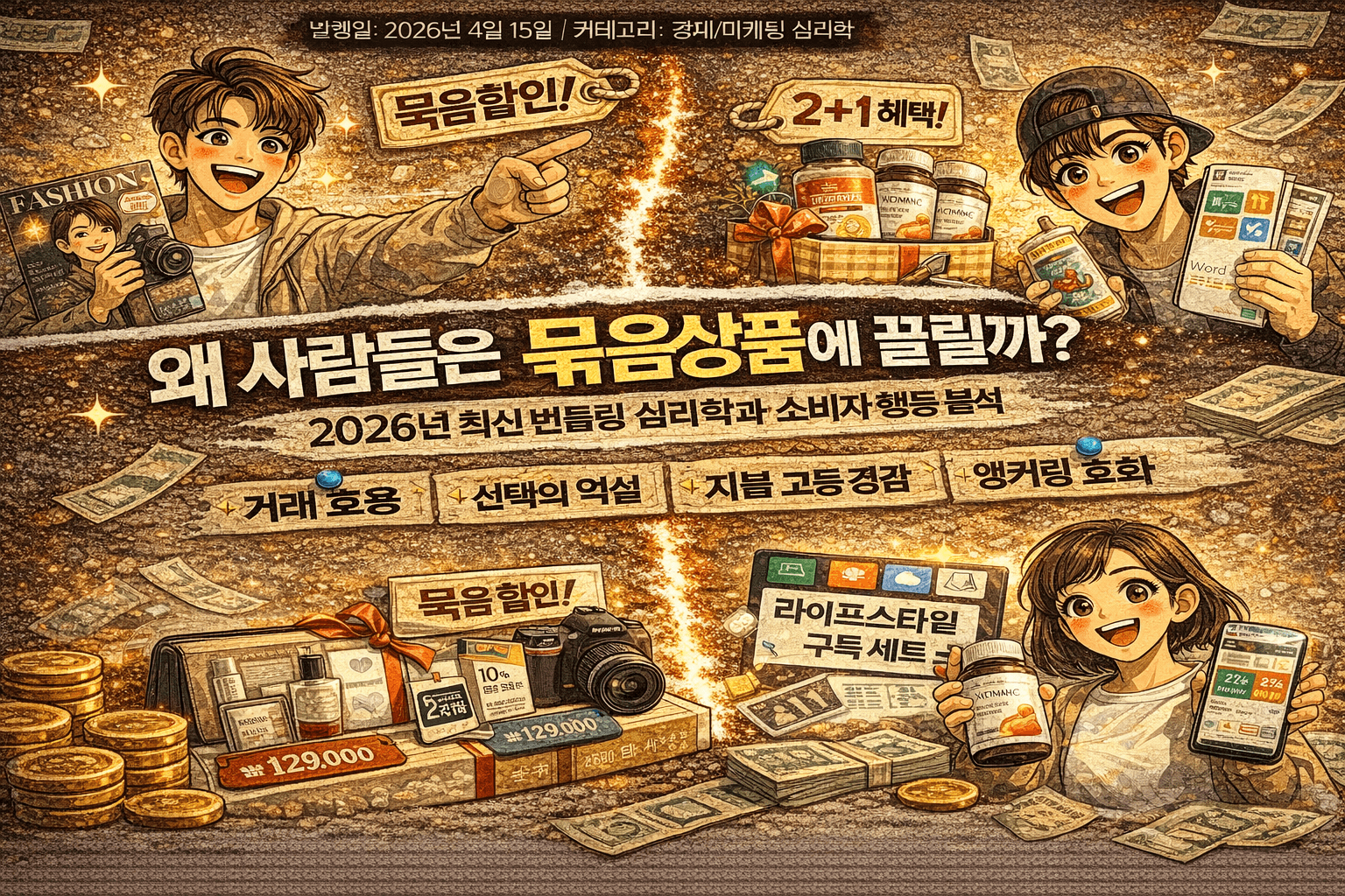 왜 사람들은 묶음상품에 끌릴까 (번들링 심리 완전 분석)