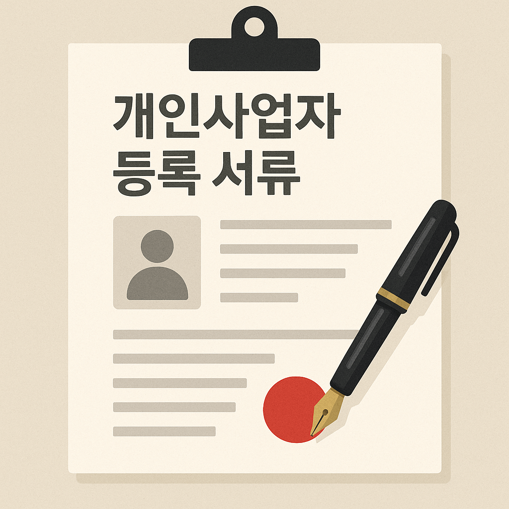 개인사업자 등록 서류