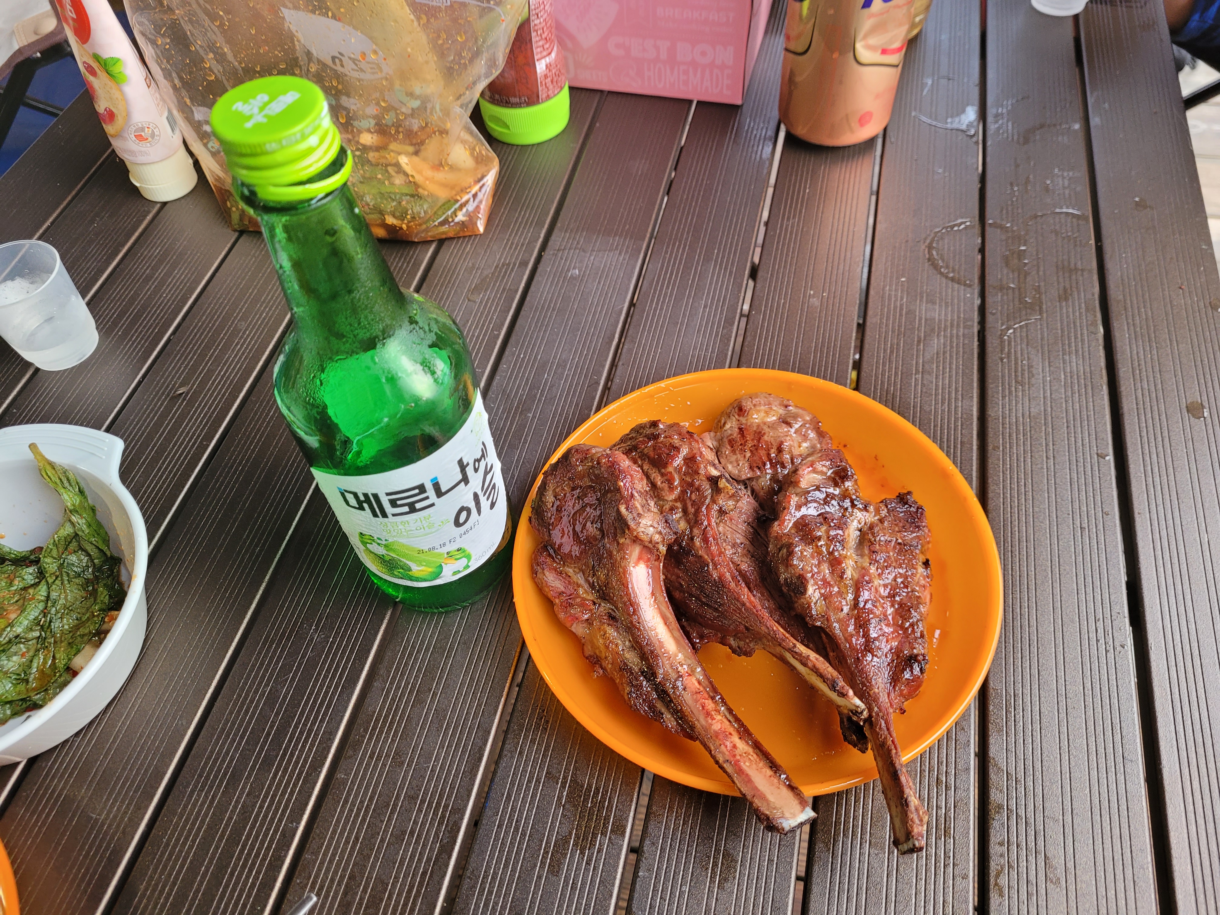 홈플러스 양갈비 숄더 랙 조리