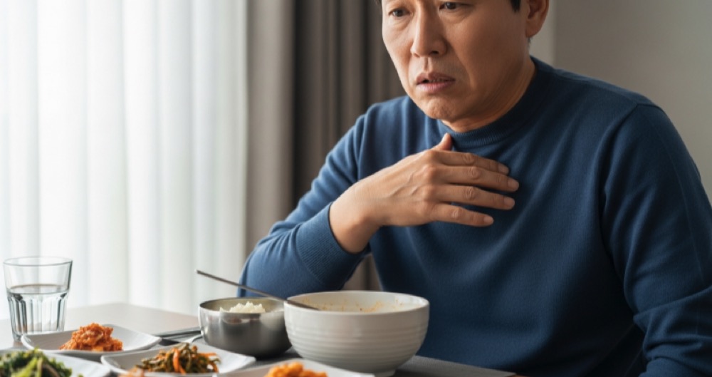 식후 혈압 고민