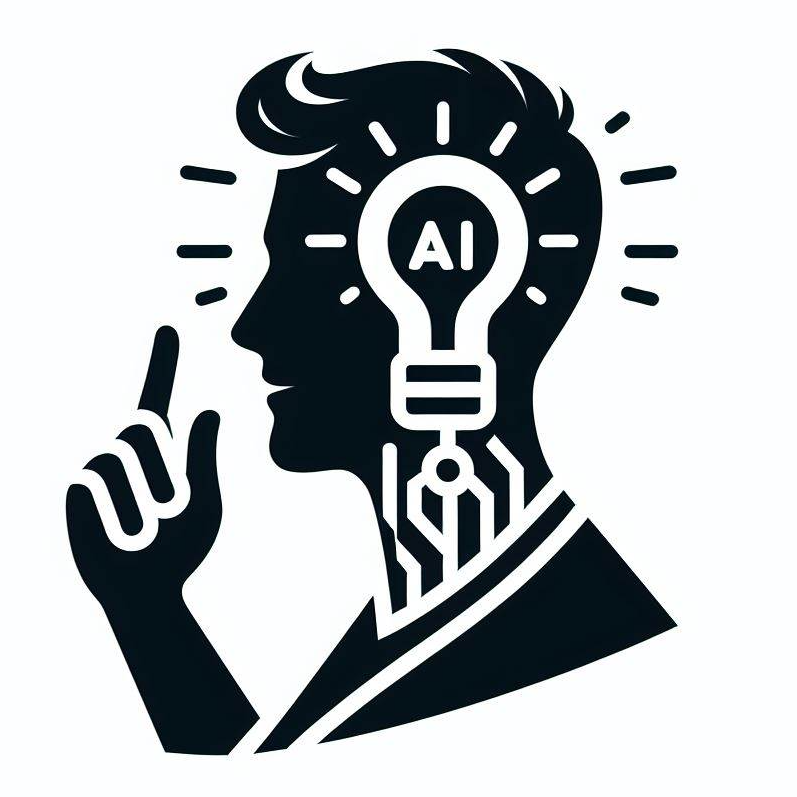 ai와 남자 교사 로고