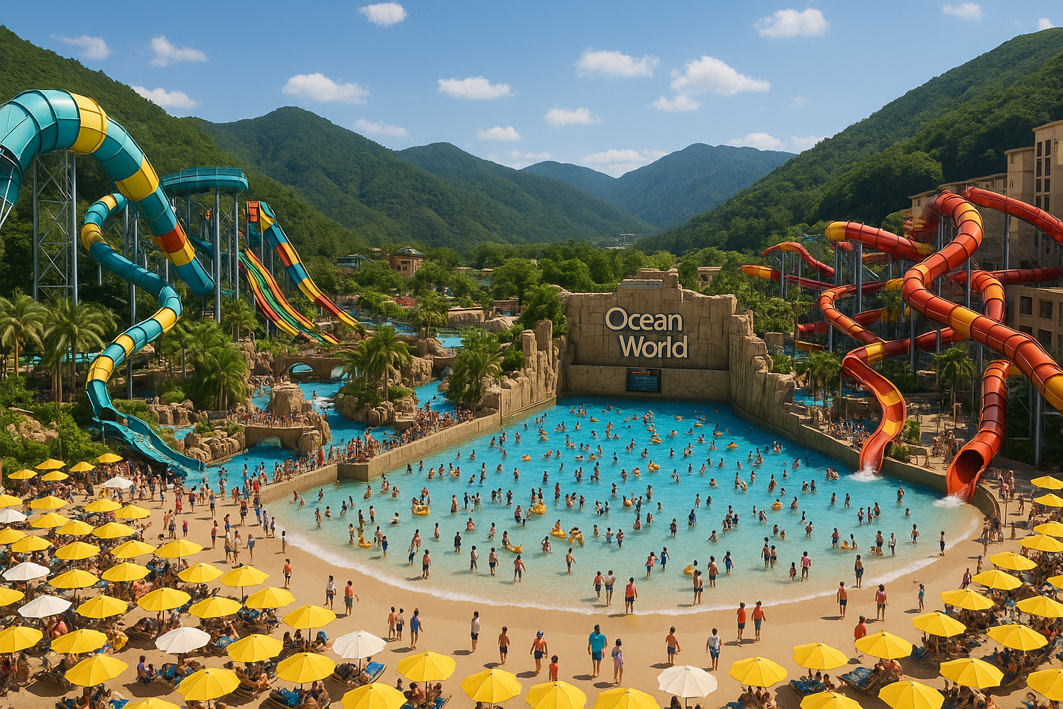 홍천 오션월드 워터파크 준비물 최적의 동선