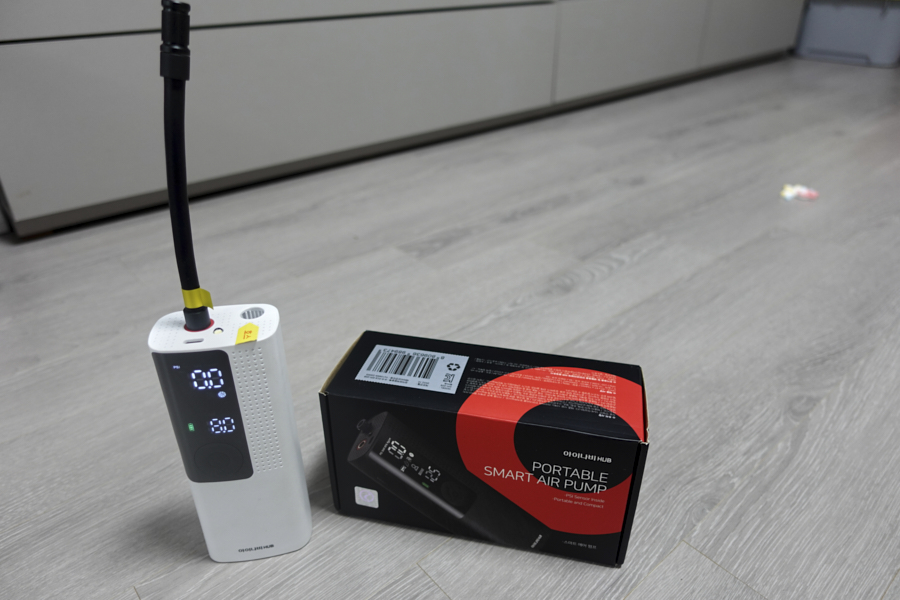 아이나비 타이어 공기압 주입기 마치며