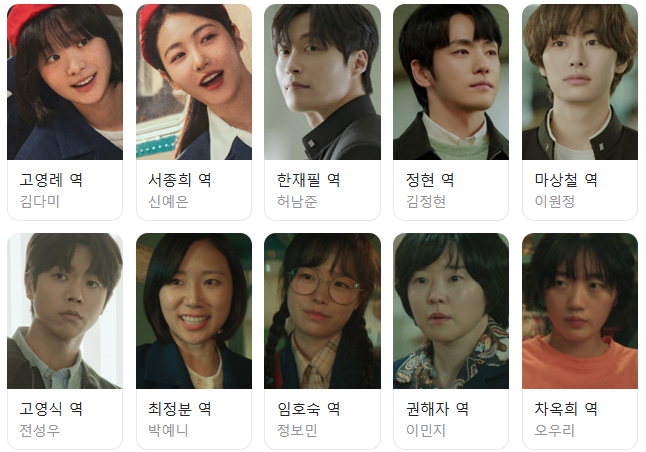 백번의 추억 출연진