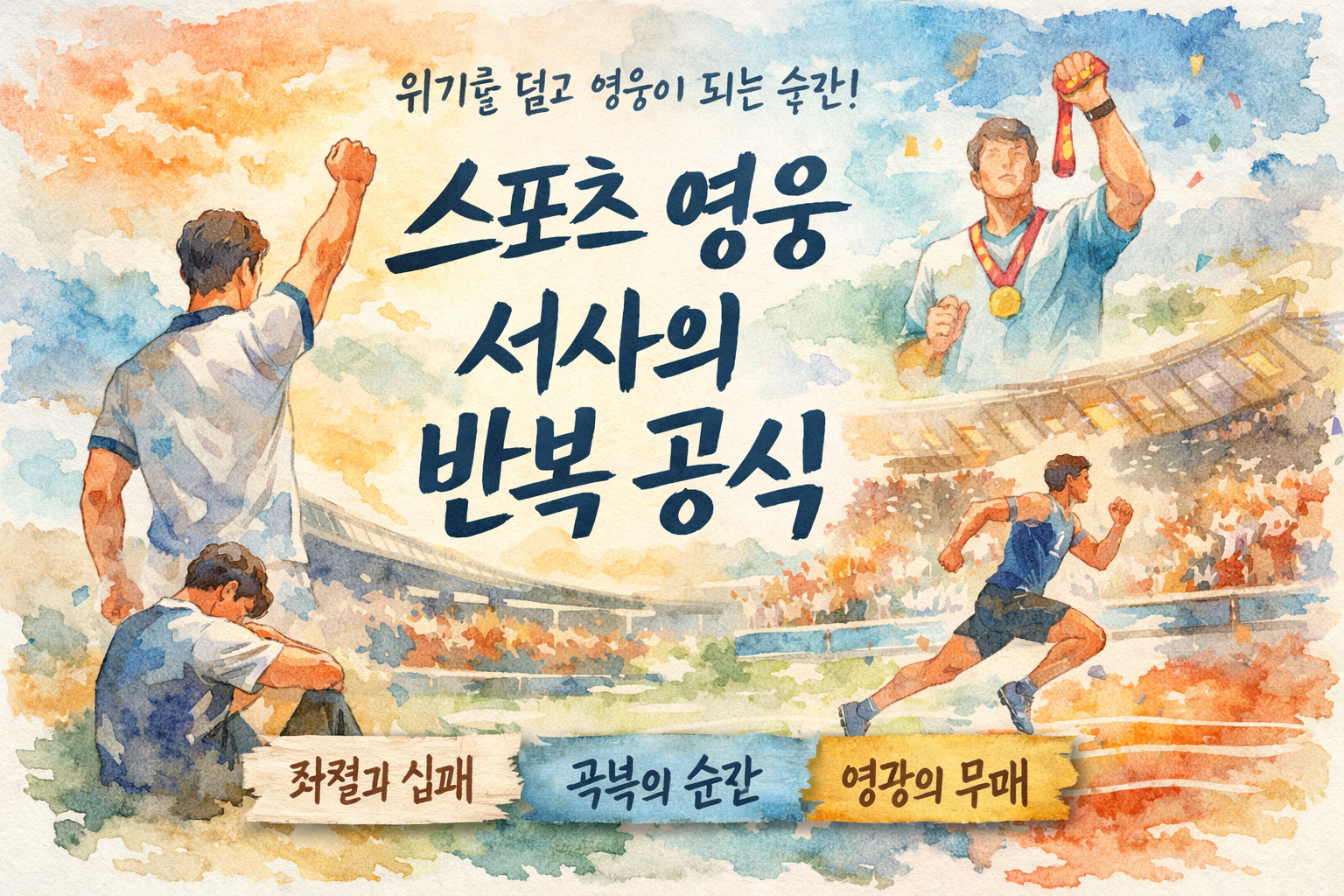 평범한 선수가 전설이 되는 순간 - 스포츠 영웅 서사 완벽 분석