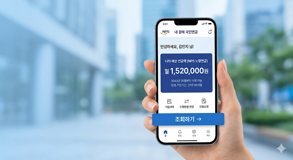 남들보다 50만 원 더 받기? 2026년형 국민연금 예상 수령액 조회 및 수령액 높이는 5가지 꿀팁