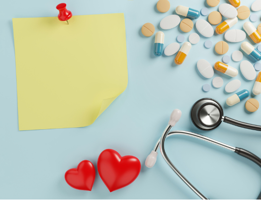 혈압약과-청진기