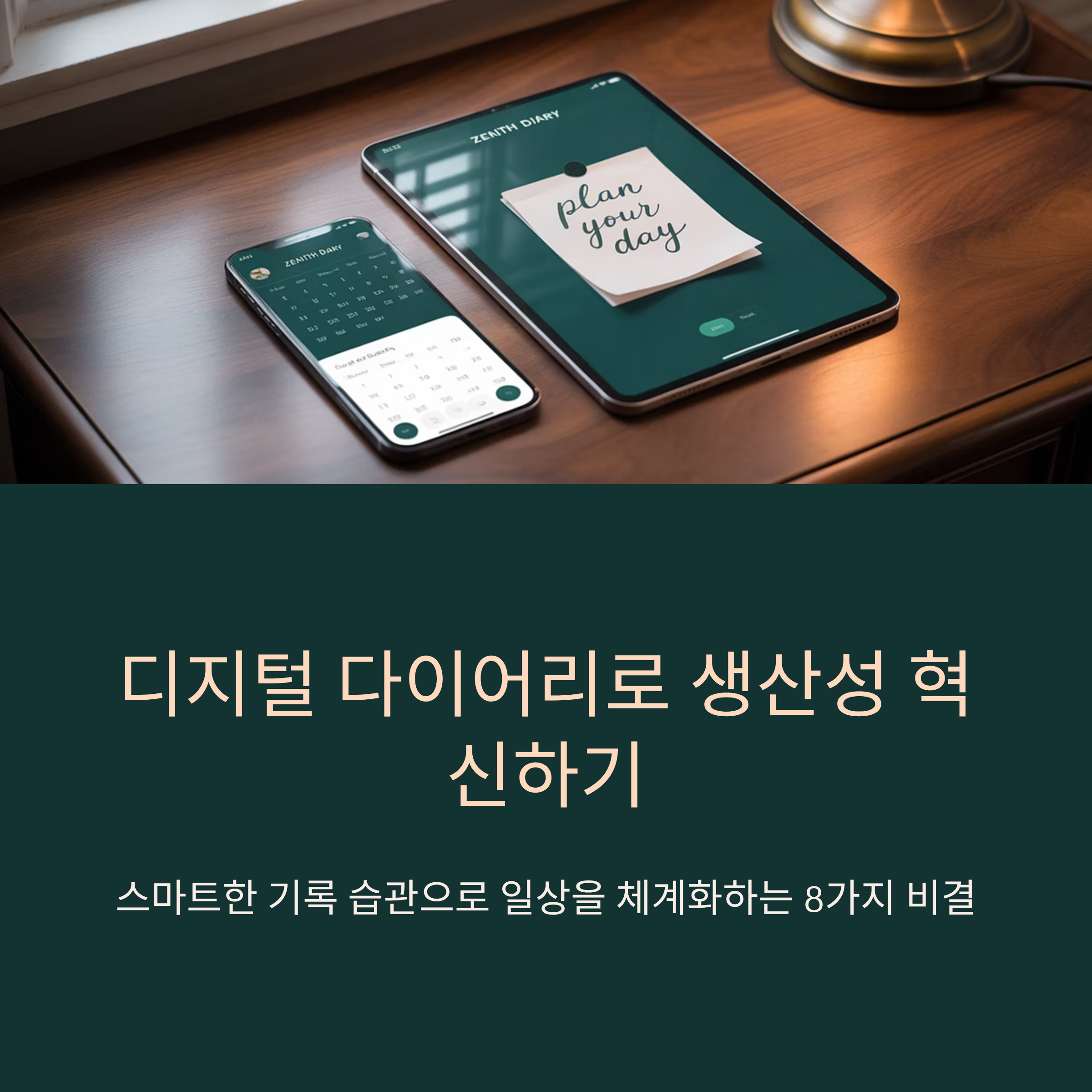 디지털 다이어리 앱 비교와 생산성 비결