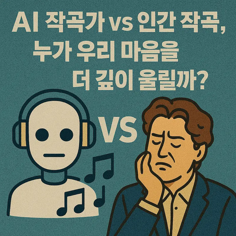 AI 작곡가 vs 인간 작곡가, 누가 우리 마음을 더 깊이 울릴까