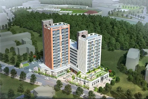 고령자 복지주택 조감도