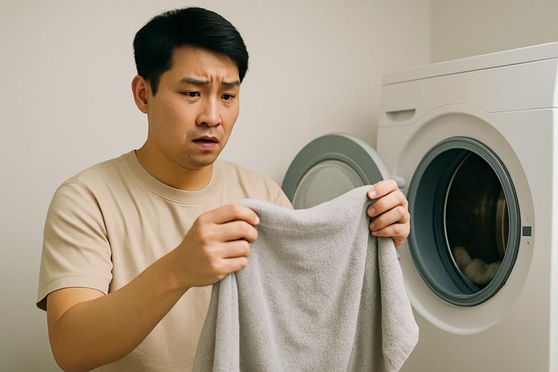 건조기 돌렸는데 더 눅눅해졌다