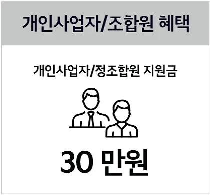 개인사업자-조합원-혜택
