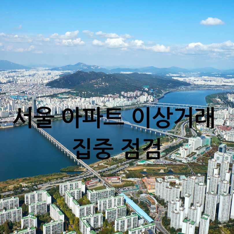 서울 아파트 이상거래 집중 점검
