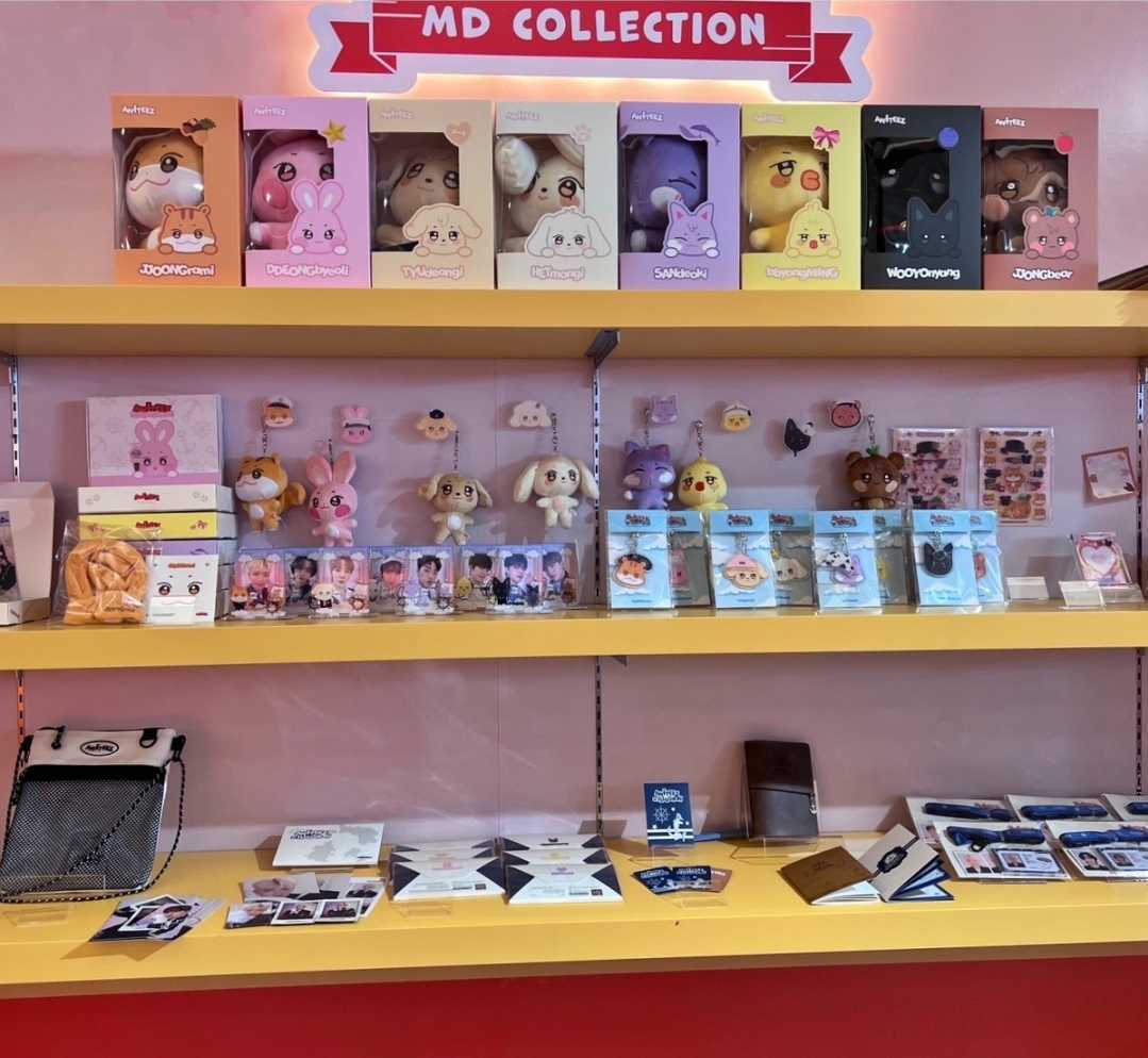 에이티즈 성수 팝업 애니티즈 인 일루전