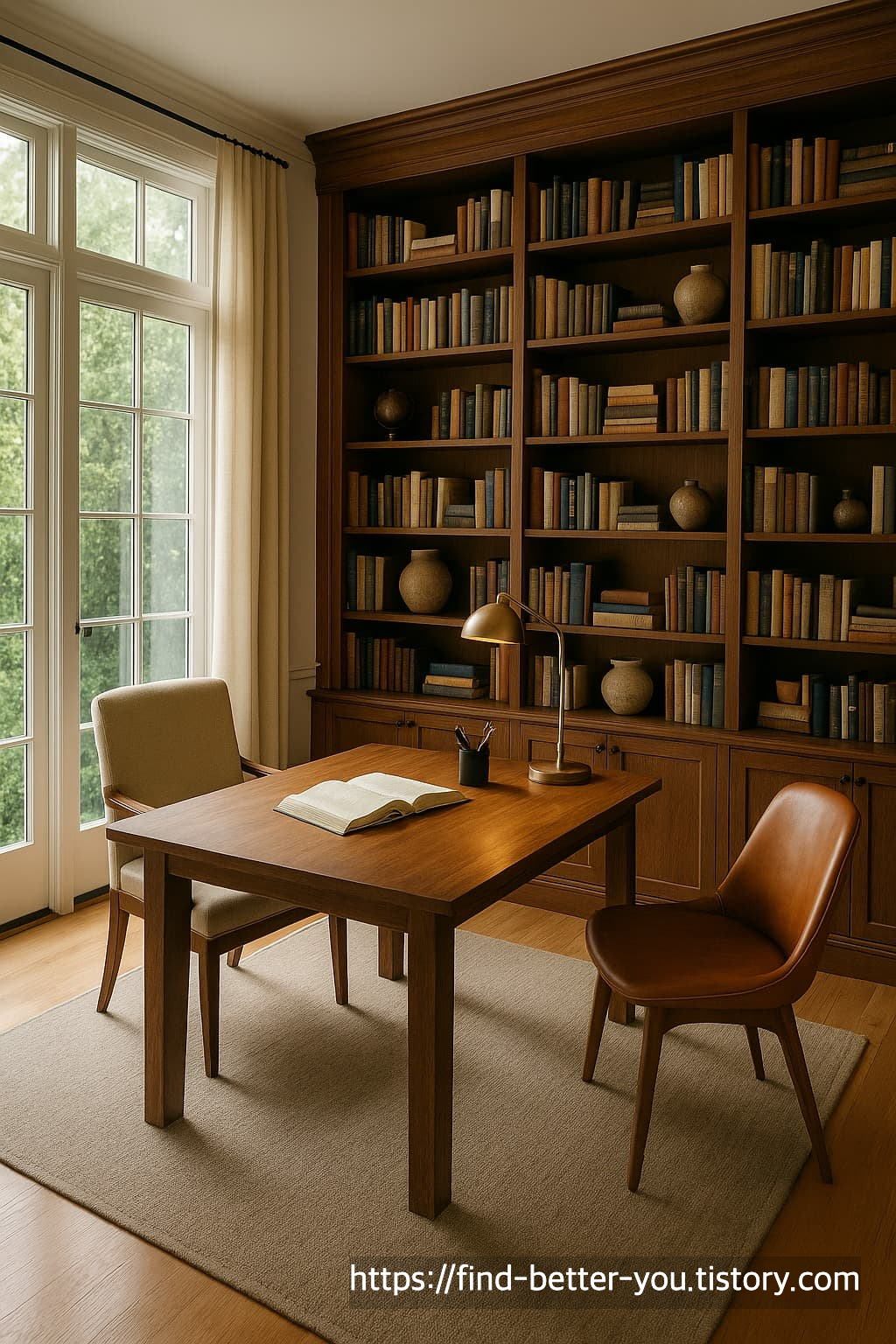 서재라는 공간이 가진 상징성: 지식과 고립의 경계