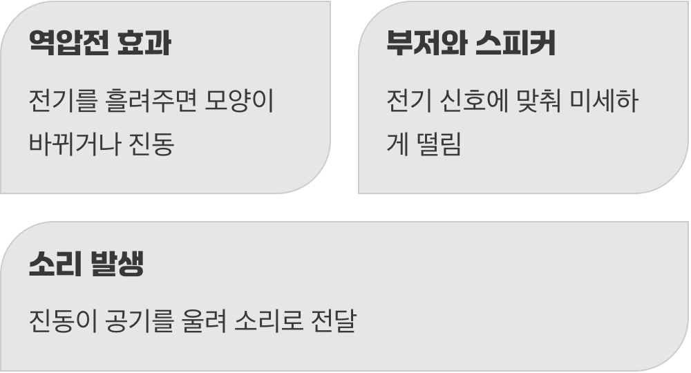 전기를 주면 움직이기도 해요