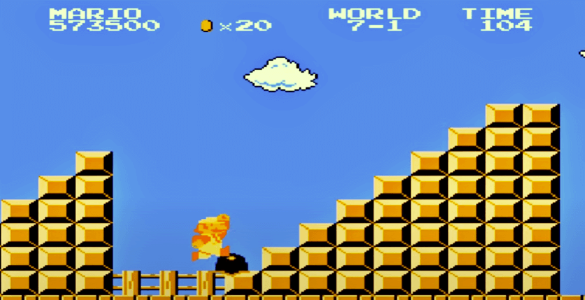 슈퍼마리오 게임하기