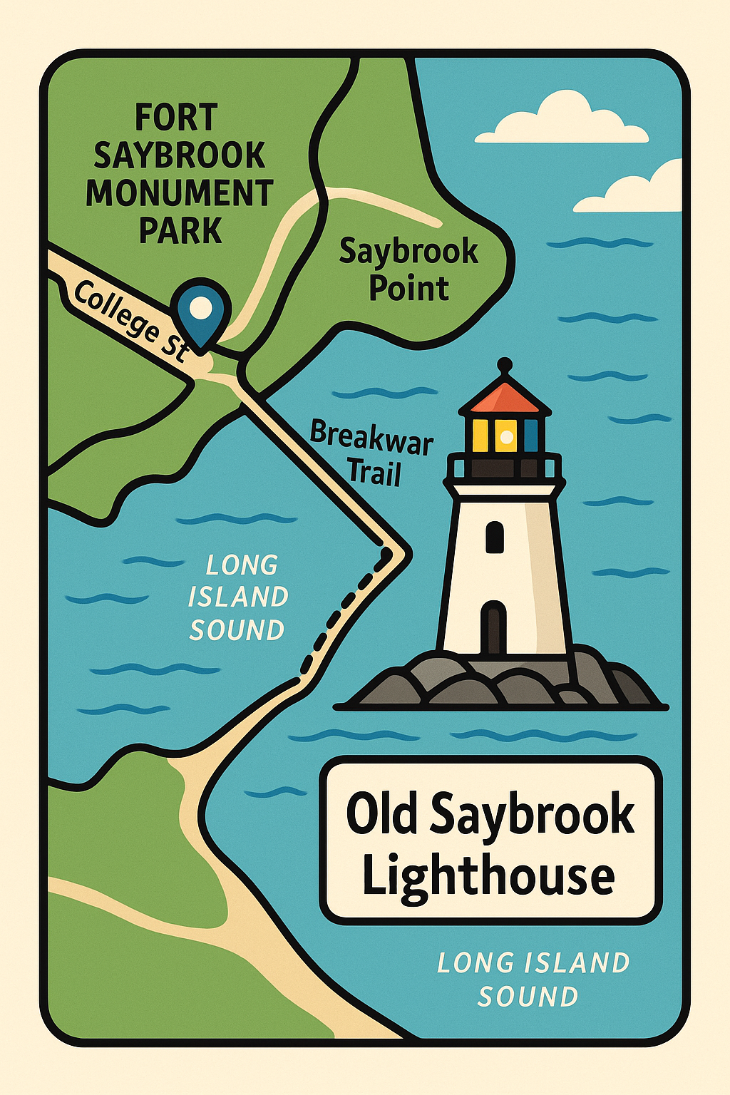 Old Saybrook Lighthouse