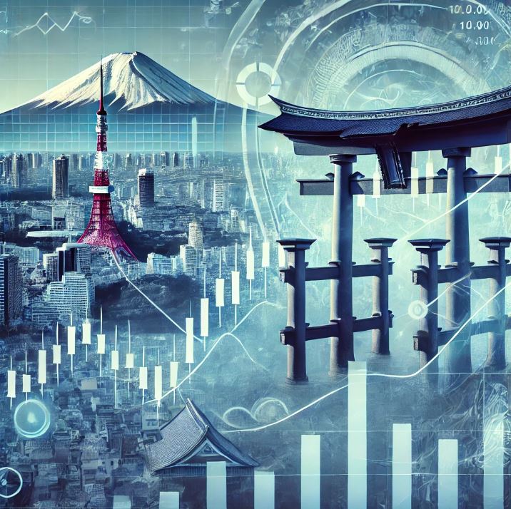 일본 주식 시장 관련 이미지
