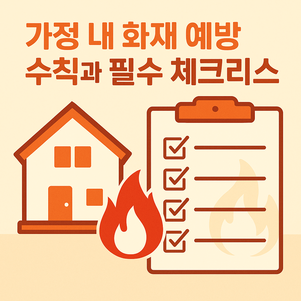 가정 화재 예방