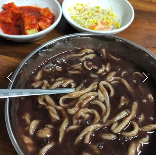 순천-아랫장-팥칼국수-옛날팥죽
