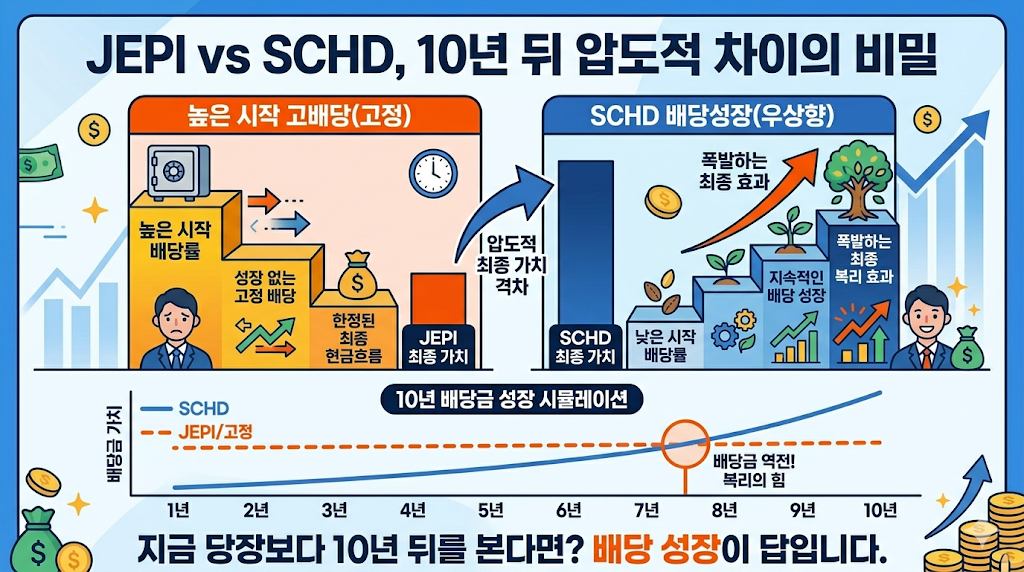 JEPI 와 SCHD 비교