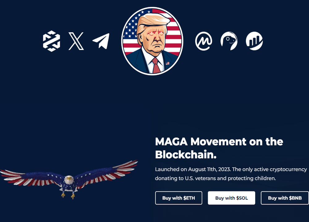 트럼프 테마 마가(MAGA) 코인이란?