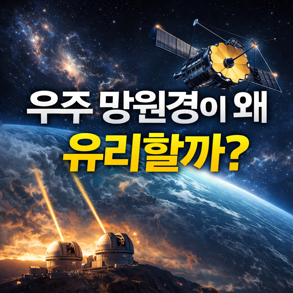 우주 망원경은 왜 지상보다 유리할까 대기 때문에 생기는 결정적 차이