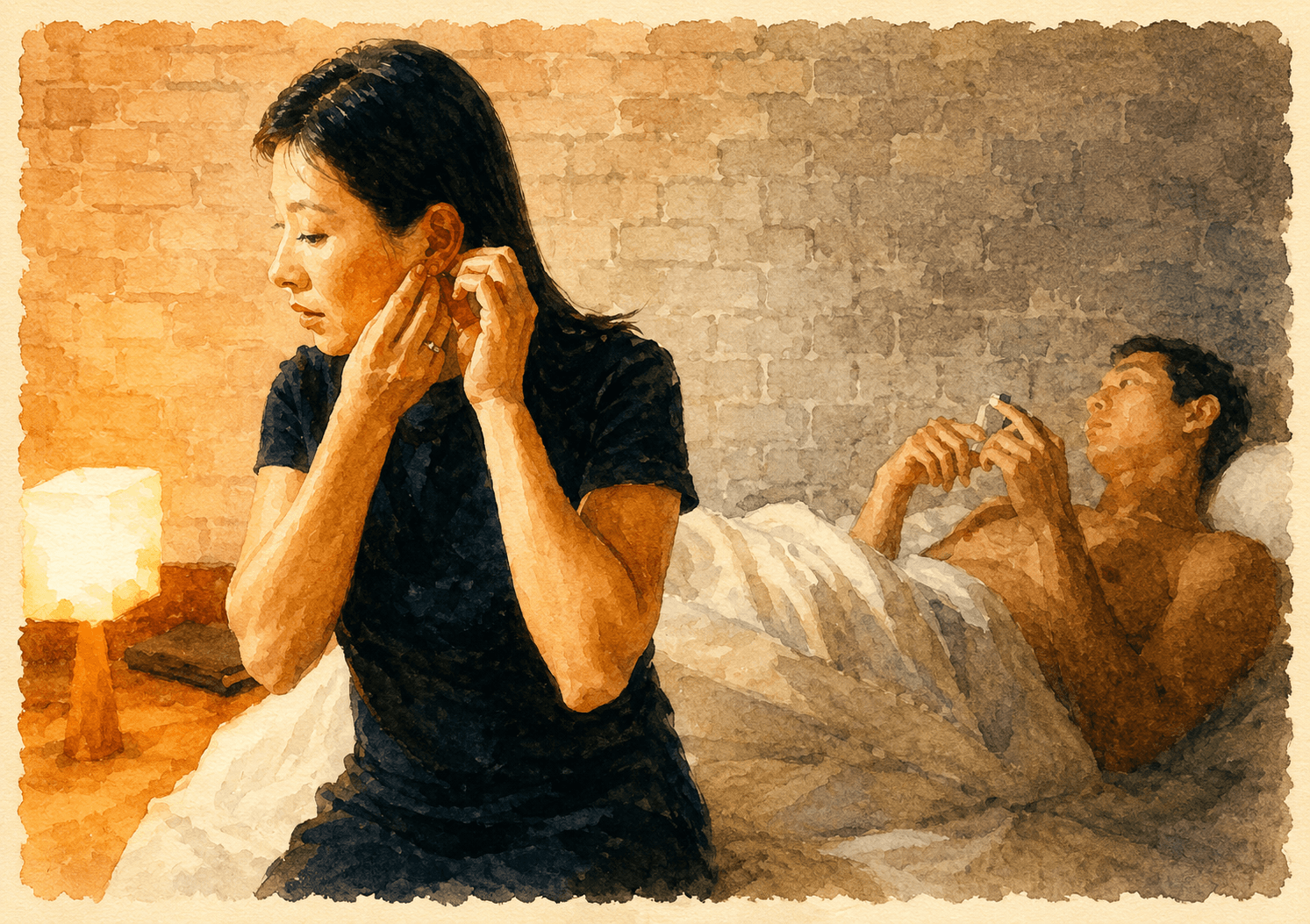 정사 포스터
