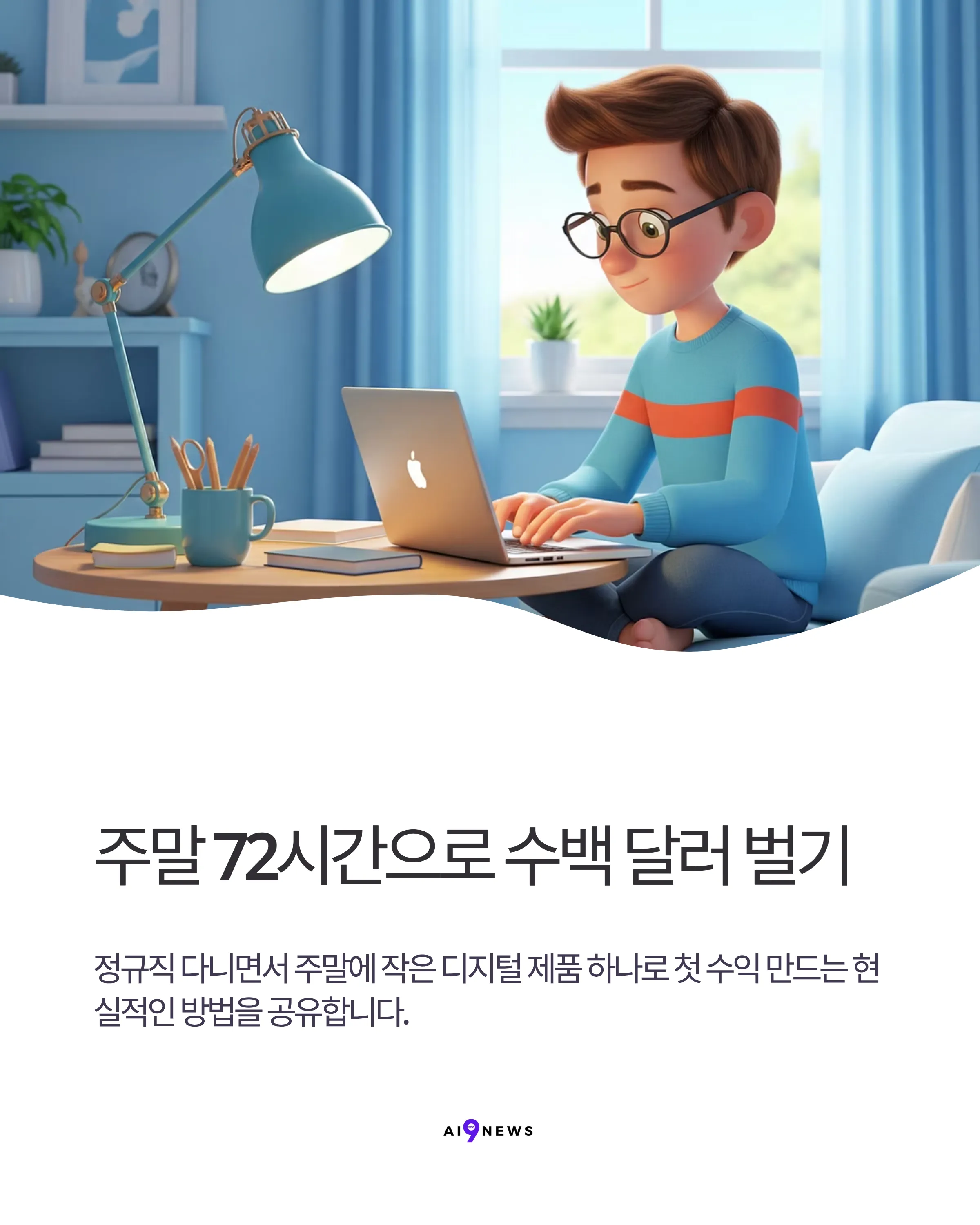 72시간 만에 AI 마이크로 제품으로 875달러 벌기