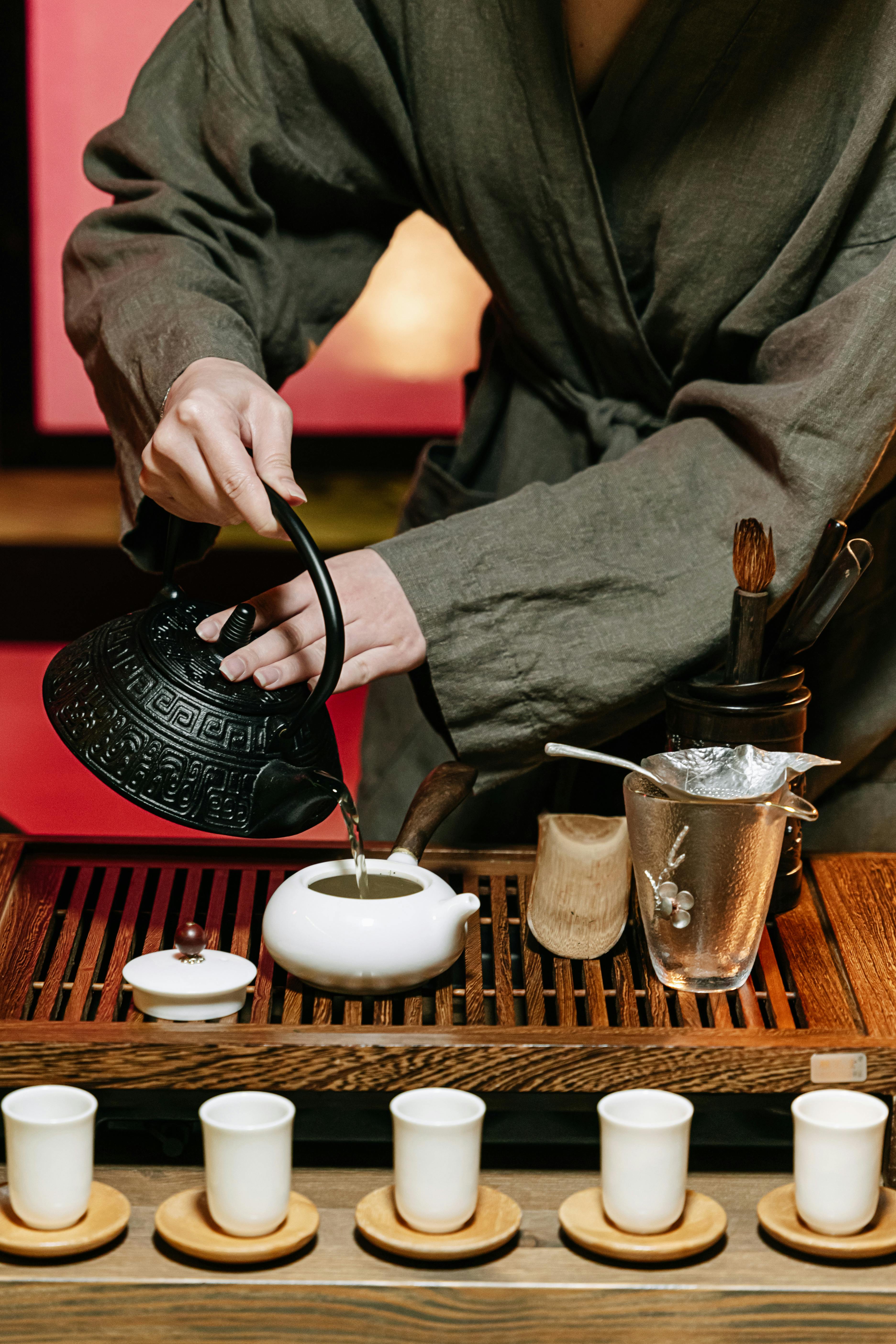 중년부부 일본여행 가이드 _ 일본 전통 찻집