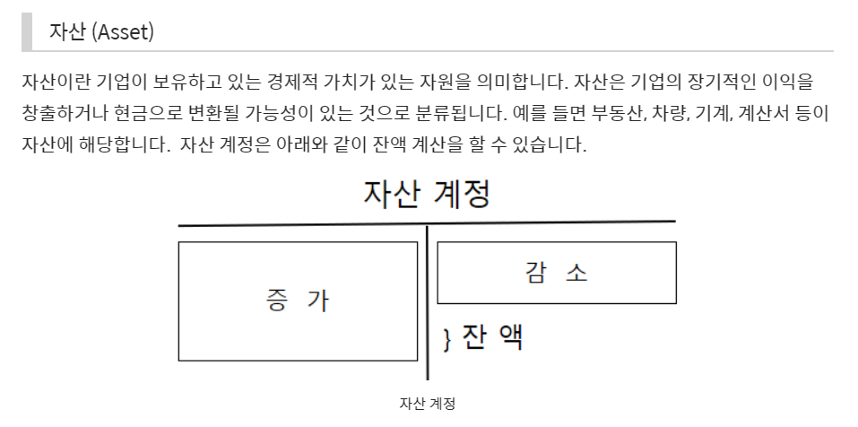 회계 용어&#44; 회계 거래&#44; 거래의 8요소 설명