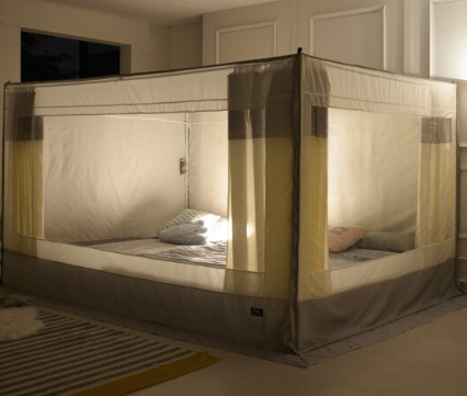 침대 커튼 관련 사진