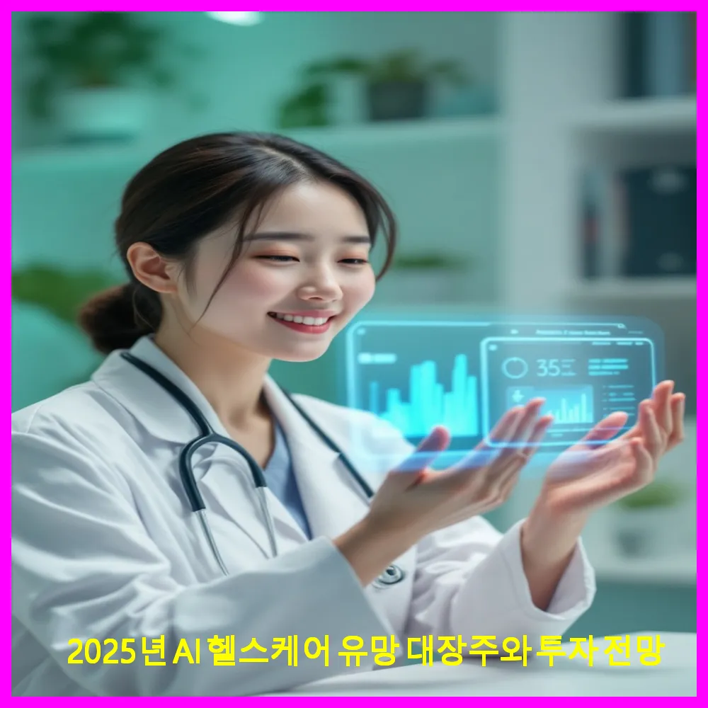 2025년 AI 헬스케어 유망 대장주와 투자 전망