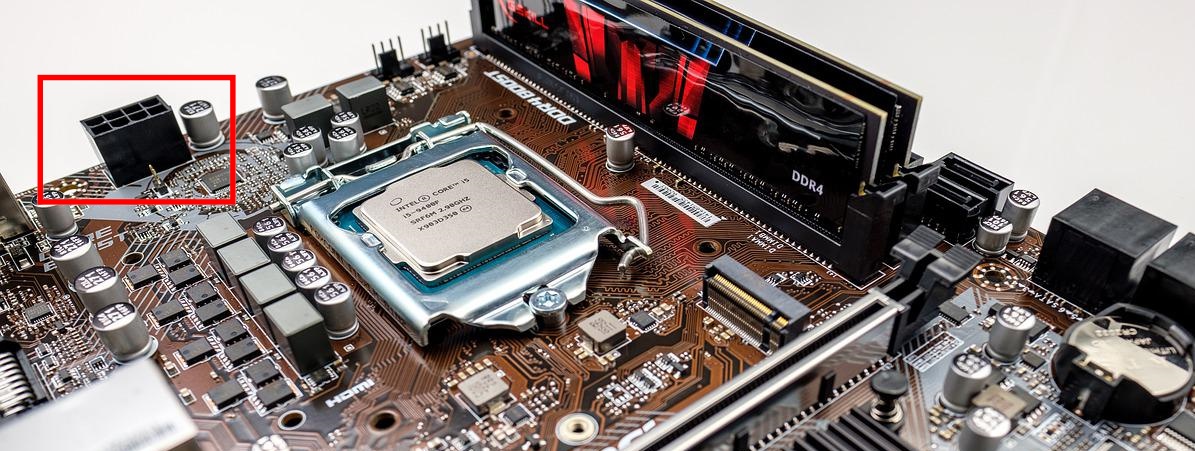 CPU 전원선 결합으로 인한 문제