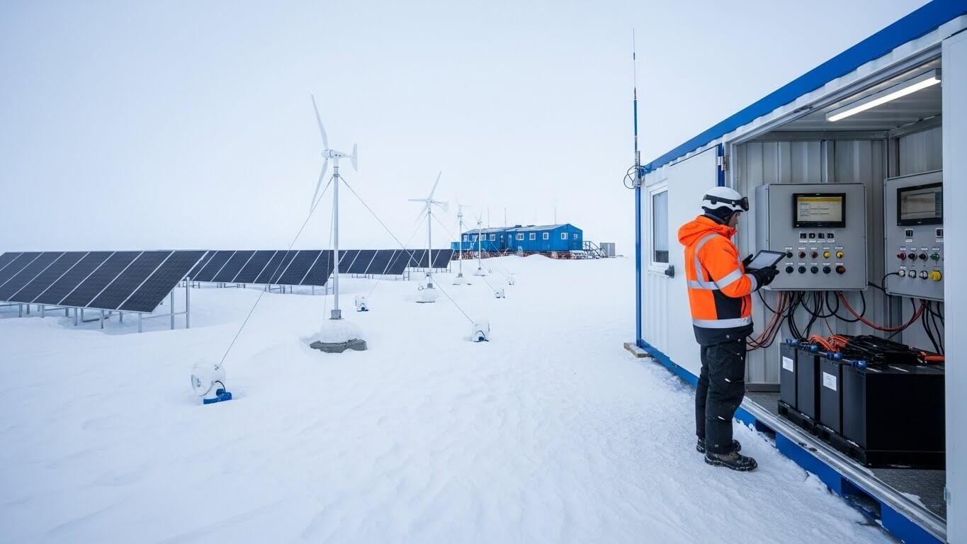 '극지 기지의 에너지 시스템은 어떻게 운영될까?' 관련 사진