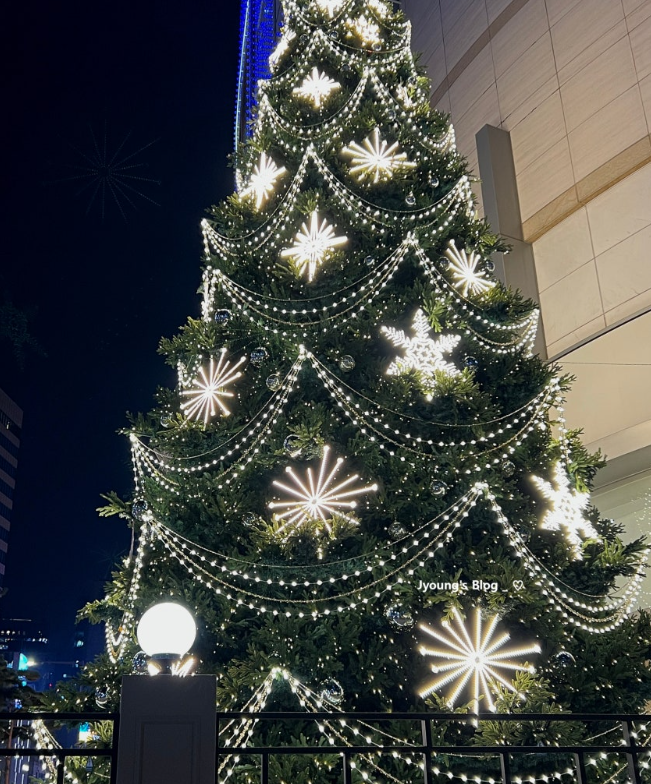 롯데 본점 크리스마스